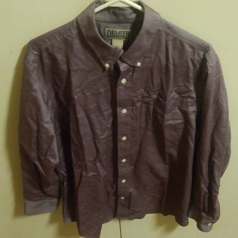 Duluth Trading Company long sleeve button down - Picture 1 of 3